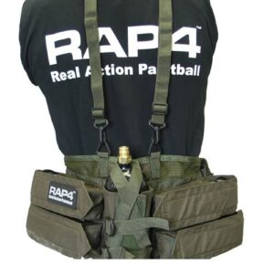 RAP4 Tactical Outdoor Paintball Harness - Olive Drab