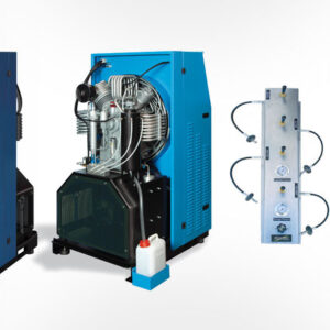 Commercial HPA Paintball Air Compressor, Storage Tank & Fill Station Package # 5