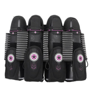 GI Sportz Race Pack Harness (4+7) - Black/Purple