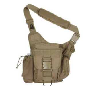 Rothco Advanced Tactical Shoulder Sling EDC MOLLE Bag - Coyote Brown