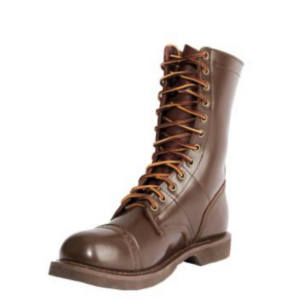 Rothco Brown Real Leather Jump Boot - 10 Inches Tall