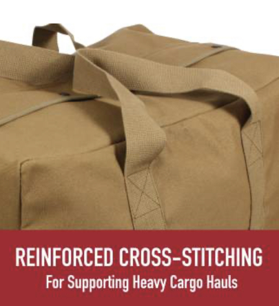 Rothco Canvas Parachute Cargo Bag - Image 2