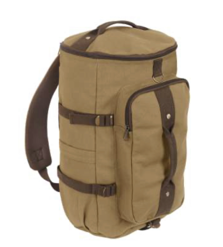 Rothco Convertible Canvas Duffle / Backpack - 19 Inches - Image 3