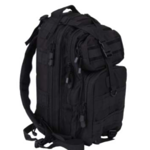 Rothco Convertible Medium Transport Pack Backpack & Sling Bag - Black
