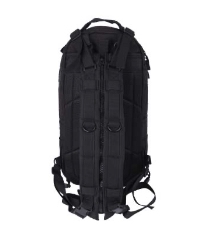 Rothco Convertible Medium Transport Pack Backpack & Sling Bag - Black - Image 2