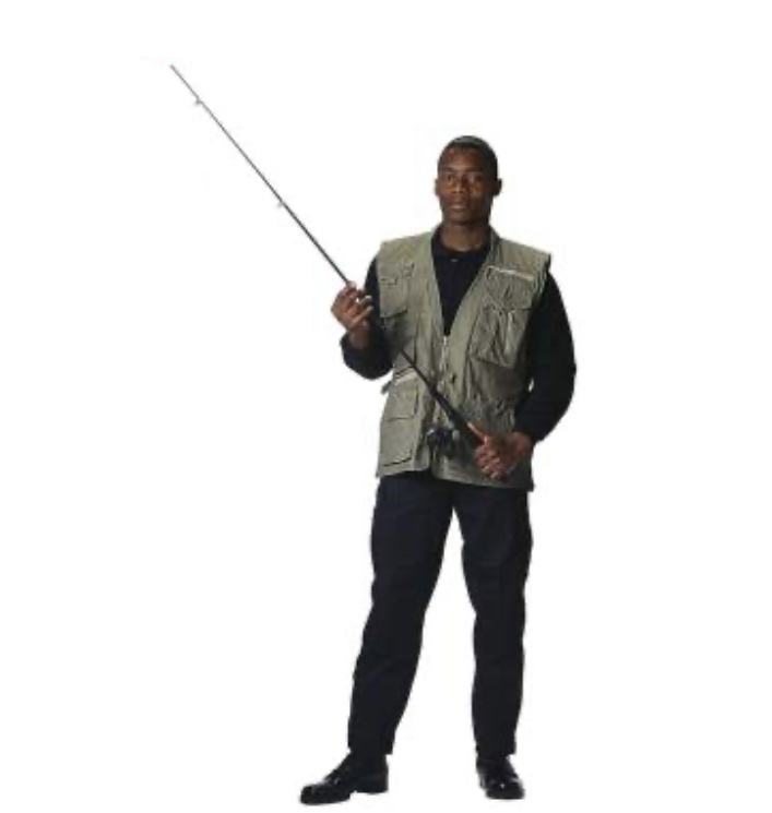 Rothco Deluxe Safari Outback Outdoor Vest - Black - Image 3