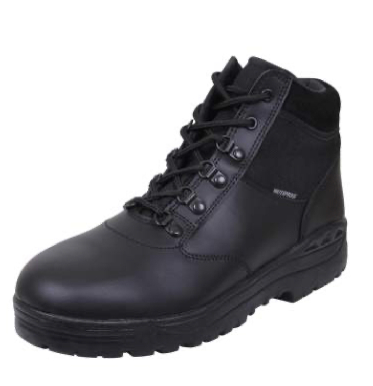 Rothco Forced Entry Tactical Waterproof Leather Boot - 6 Inch tall Black - Image 2