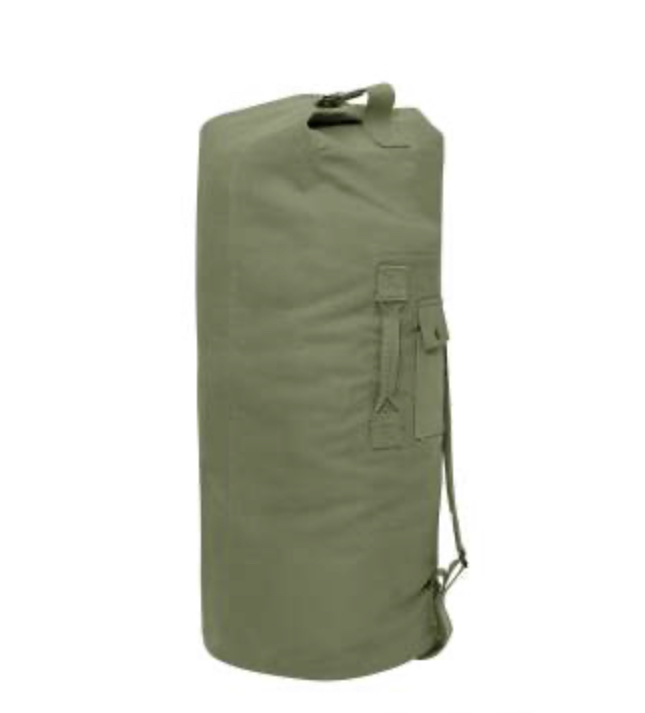 Rothco G.I. Style Canvas Double Strap Duffle Bag - Image 2