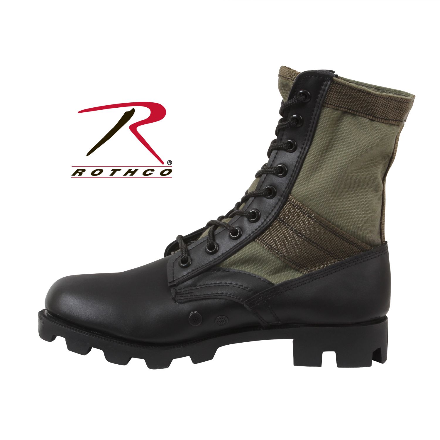 Rothco GI Style Tactical Jungle Boots - Olive Green - Image 2