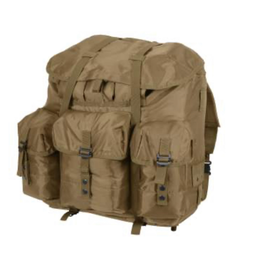Rothco G.I. Type Large Alice Pack Military Backpack- Black - Image 3