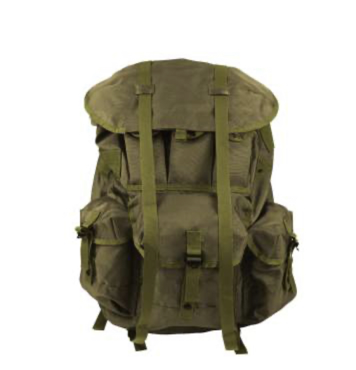 Rothco G.I. Type Large Alice Pack Military Backpack- Black - Image 2