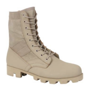 Rothco Lightweight Jungle Combat Boots - 8 Inch - Desert Tan