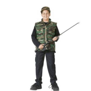 Rothco Kids Ranger Vest - Woodland Camo