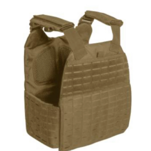 Rothco Laser Cut MOLLE Plate Carrier Vest - Coyote Brown