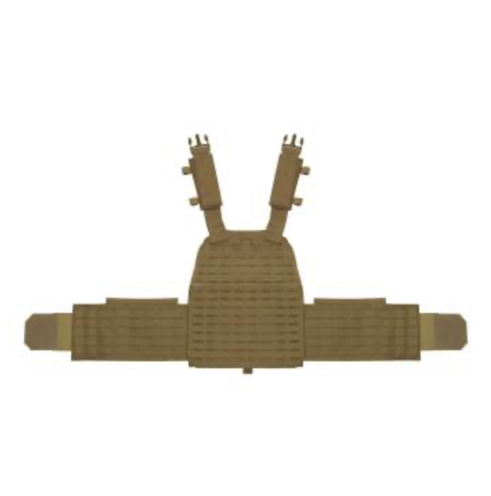 Rothco Laser Cut MOLLE Plate Carrier Vest - Coyote Brown - Image 5