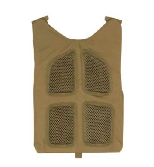 Rothco Laser Cut MOLLE Plate Carrier Vest - Coyote Brown - Image 4