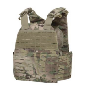 Rothco Laser Cut MOLLE Plate Carrier Tactical Military Vest - MultiCam