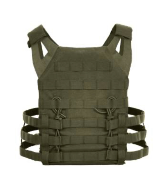 Rothco Lightweight Armor Plate Carrier Vest - Olive Drab - Image 3