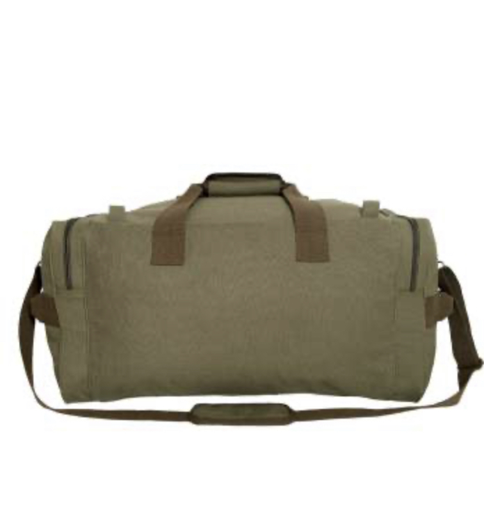 Rothco Long Journey Handsome Durable Canvas Travel Bag - Image 3