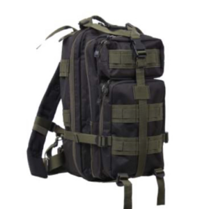 Rothco Medium MOLLE Transport Pack - Black / Olive Drab