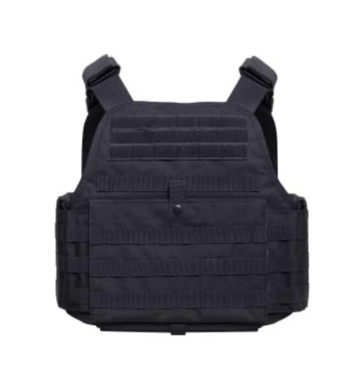 Rothco MOLLE Plate Carrier Vest - Midnight Navy Blue - Image 2