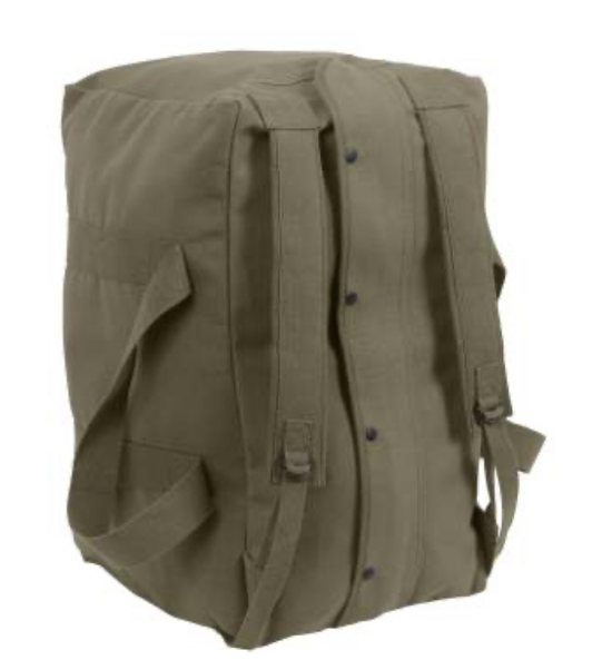 Rothco Mossad Type Tactical Canvas Cargo Bag / Backpack - Image 3