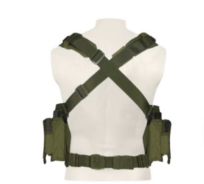 Rothco Operators Tactical MOLLE Chest Rig - Olive Drab (OD Green) - Image 2