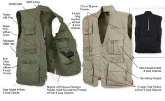 Rothco Plainclothes Concealed Carry Vest - Image 7