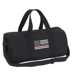 Rothco Thin Red Line Canvas Shoulder Duffle Bag - 19 Inch