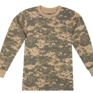ROTHCO KIDS LONG SLEEVE CAMO T-SHIRT