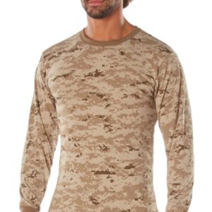 ROTHCO LONG SLEEVE DIGITAL CAMO T-SHIRT