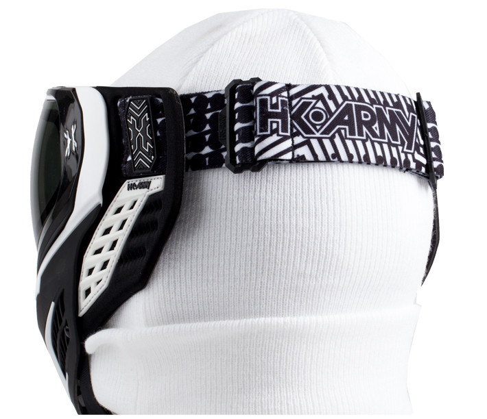 HK Army KLR Paintball Mask and Goggles - Snow - Image 2