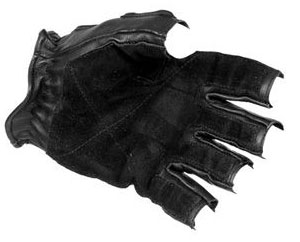 SWAT Style Tactical Leather Paintball Gloves - Image 2