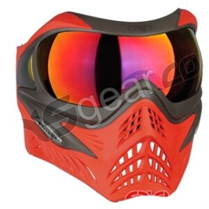 V-Force Grill Paintball Mask - Scarlet w/ Metamorph HDR Lens