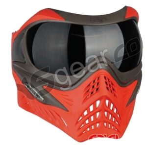 V-Force Grill Paintball Mask - Scarlet w/ Ninja Black Lens