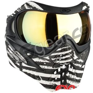 V-Force Grill Paintball Mask - SE Zebra w/ Titan HDR Lens