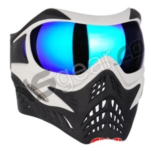 V-Force Grill Paintball Mask - White/Black w/ Imperial HDR Lens