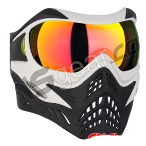 V-Force Grill Paintball Mask - White/Black w/ Supernova HDR Lens
