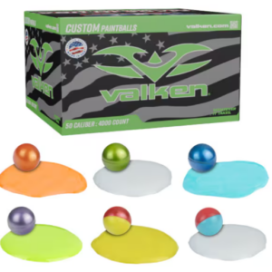 Valken .50 Caliber Glow in The Dark UV Paintballs (4000 ct.)