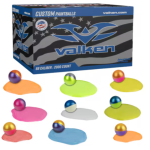 Valken .68 Caliber UV Glow in The Dark Paintballs (2000 ct.)