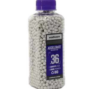 Valken Accelerate ProMatch 0.36g 2,500ct Biodegradable Airsoft BBs