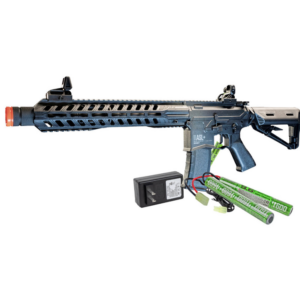 Valken ASL+ Hi-Velocity Whiskey AEG Airsoft Gun Battery and Charger Combo