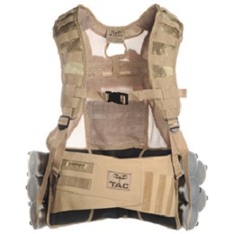 Valken VTac Bravo Paintball MOLLE Vest - ATACS AU Camo