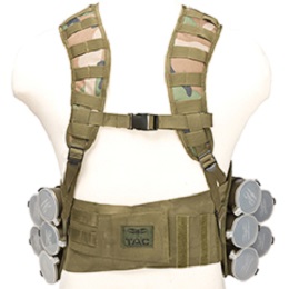 VTac Bravo Tactical Paintball Vest - Woodland Camo