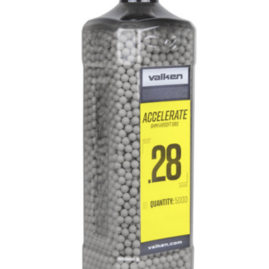 Valken Accelerate ProMatch 0.28g 5,000ct Airsoft BBs