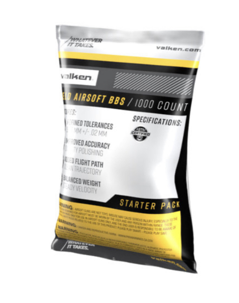 Valken Field 0.20g 1,000ct Airsoft BBs - Image 2