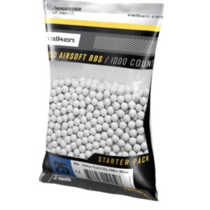 Valken Field 0.25g 1,000ct Airsoft BBs