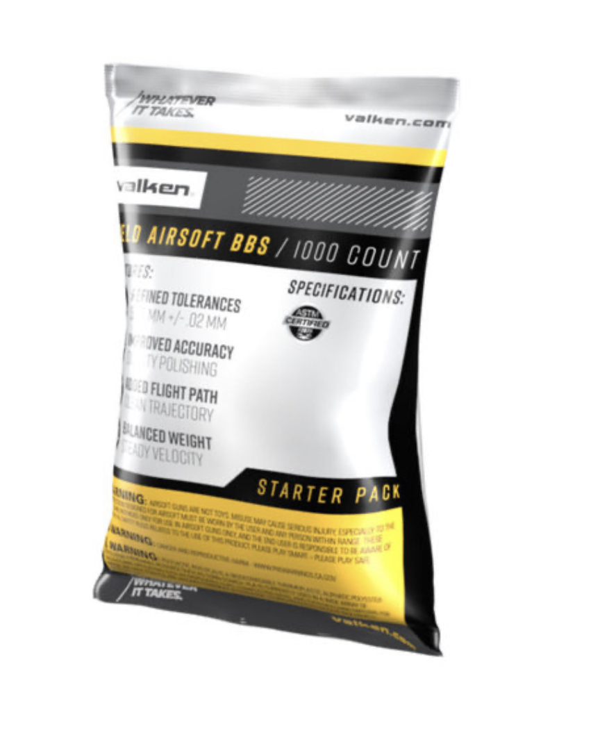 Valken Field 0.25g 1,000ct Airsoft BBs - Image 2