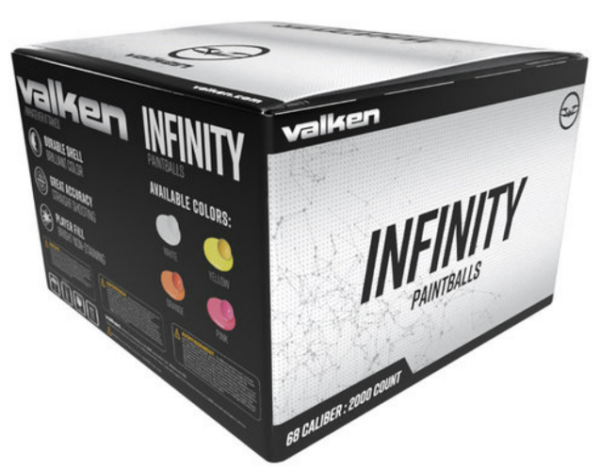 Valken Infinity .68 Caliber Paintballs (2000 ct.)