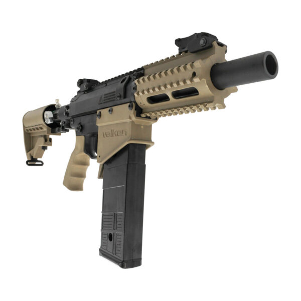 Valken M17 Magfed Paintball Gun - BLACK/DESERT TAN - Image 2